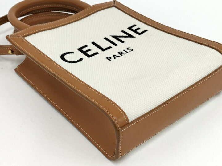 楽天市場】CELINE 2WAYショルダーバッグ ミニ バーティカルカバ 