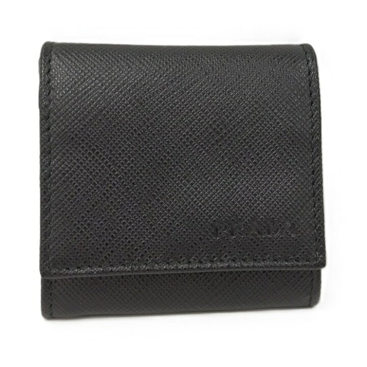 楽天市場】PRADA コインケース サフィアーノ レザー ブラック 2MM287 