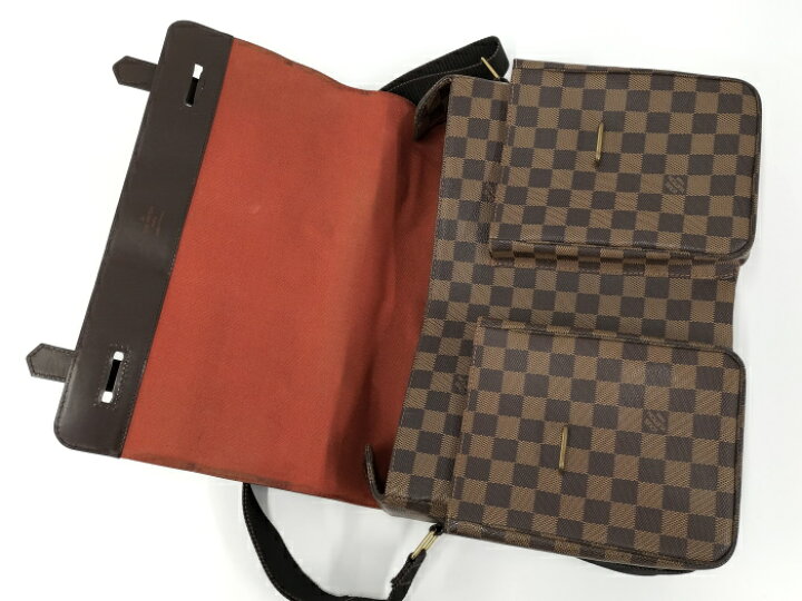楽天市場】LOUIS VUITTON ブロードウェイ ショルダーバッグ ダミエ 