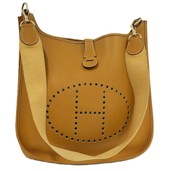 楽天市場】HERMES ショルダーバッグ エヴリン 1 GM トゴ アプリコット 