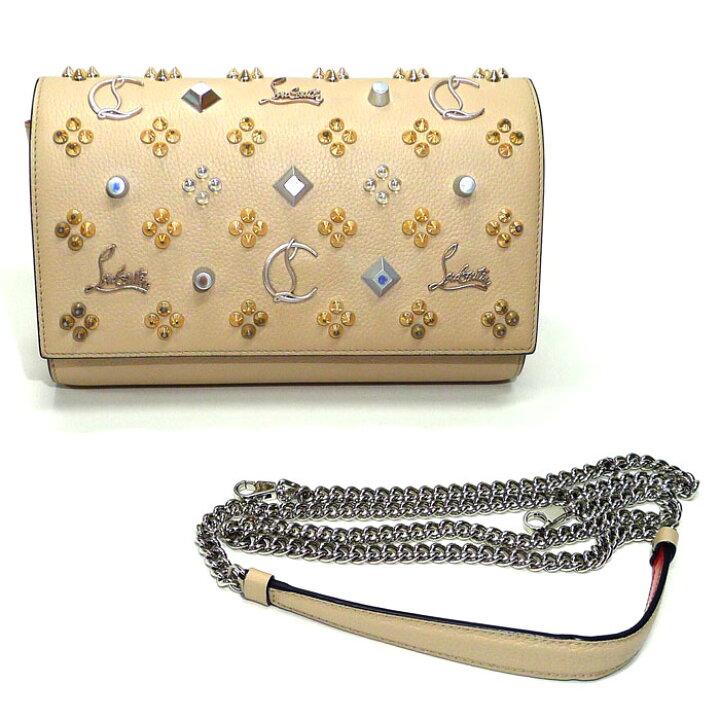 楽天市場】Christian Louboutin パロマ クラッチバッグ チェーン 