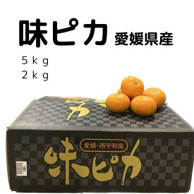 【12月上旬発送開始】味ピカ 愛媛 西宇和 にしうわみかん 川上共選 ミカン S / M / L 5kg 5キロ 2kg 2キロ 旬 厳選 果物 お取り寄せ フルーツ 自宅用 こたつみかん 御歳暮 ギフト 贈答用 冬ギフト