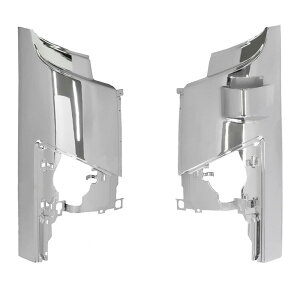 いすゞ 07フォワード 標準 ワイド メッキ コーナーパネル トラック フロント コーナーパネル H19.7- FORWARD フォワード 07 カスタム パーツ カスタムパーツ 外装 外装用品 外装パーツ メッキパー