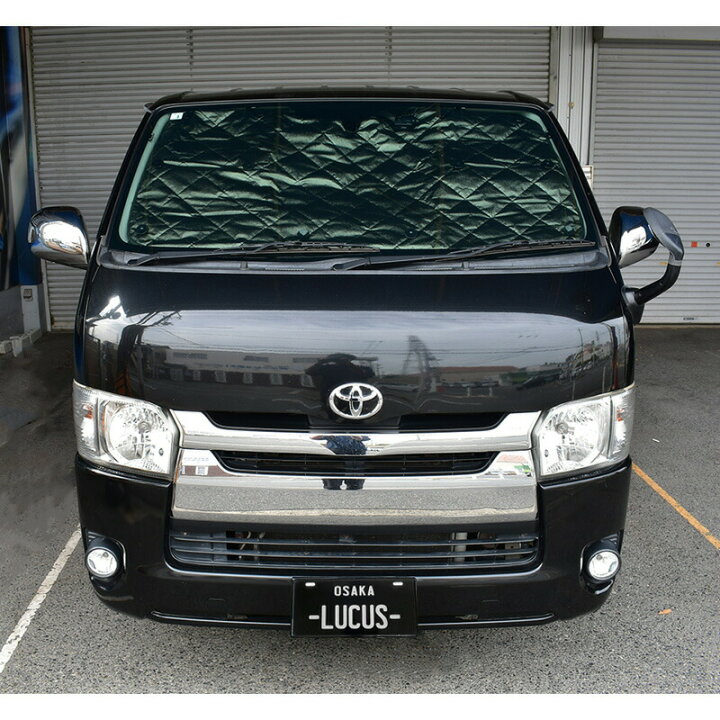 楽天市場】ハイエース 200系 サンシェード 8P H16.8~ 標準 ワイド S-GL 