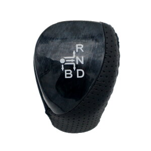 プリウス 30系 ZVW30系 シフトノブ 黒木目調 パンチングレザー ブラック プリウス30系 SKT20-1B カスタム パーツ カスタムパーツ 内装 内装用品 内装パーツ 人気 おすすめ おしゃれ レザー 革製 パ