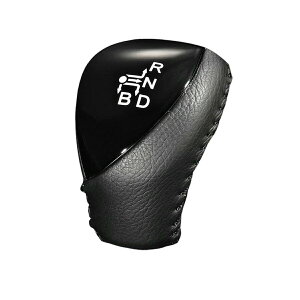 プリウス 30系 ZVW30系 シフトノブ ピアノブラック ブラックレザー プリウス30系 SKT20-3 カスタム パーツ カスタムパーツ 内装 内装用品 内装パーツ 人気 おすすめ おしゃれ レザー 革製 ブラッ