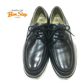 ボンステップ（Bon Step) メンズ ビジネスシューズ 幅広4E 品番 5056 クロ 定番 大塚製靴撥水加工革