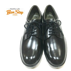 ボンステップ（Bon Step) メンズ 靴 ビジネスシューズ 品番5169 幅3E 撥水加工 外羽根プレーントウ レースアップシューズ大塚製靴