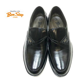 ボンステップ（Bon Step) メンズ ビジネスシューズ スリッポン幅3E 品番 5115 クロ 定番 大塚製靴撥水加工革