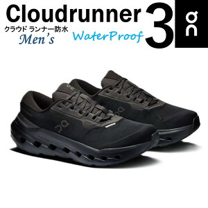 �I�� On �����Y �C �X�j�[�J�[ Cloudrunner 3 Waterproof �N���E�h�����i�[3 �h�� �����j���O �g���[�j���O �E�H�[�L���O ���萫 �N�b�V����