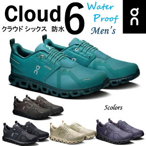 �y�I���z On �����Y �C �X�j�[�J�[ Cloud 6 Waterproof �N���E�h�V�b�N�X�E�H�[�^�[�v���[�t �h�� �����j���O �g���[�j���O �^�E���V���[�Y �X���b�|��