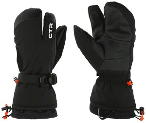 (A)CTR(シーティーアール)・スペリオールダウングラブ(3本指)(CTR1524)【トリガーフィンガーミトングローブ】【手袋】【防風防水】【中綿入り】【ダウン羽毛】