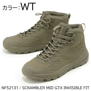 現品特価(Y)ザ・ノース・フェイス NF52131・スクランブラー ミッド GORE-TEX インビジブルフィット【35%OFF】【シューズ】【靴】【ゴアテックス】【防水】【トレッキング】【旅行】【トラベル】