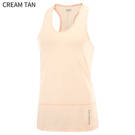 (R)サロモン LC2047・CROSS RUN TANK Women's/ クロスラン タンクトップ ウイメンズ【トレイルランニング】【ランニング】【ウィメンズ】【レディース】【女性用】【LaLa】