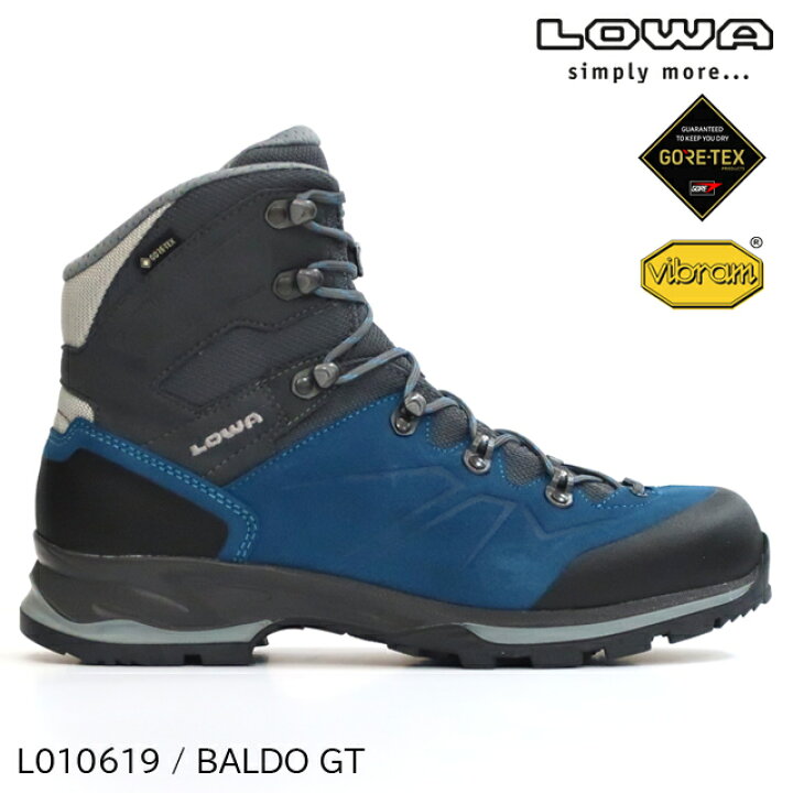 楽天市場】(S)ローバー / L010619-0640 / バルドGTメンズ ブルー(LOWA 