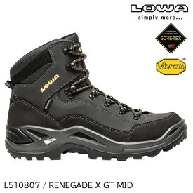 (S)ローバー / L510807 / レネゲードX GTミッドメンズ(LOWA RENEGADE X GT MID M'S)【登山靴】【トレッキングシューズ】【シューズ館】