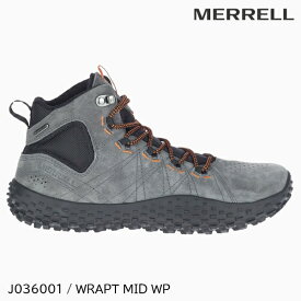 (S)メレル / J036001 / ラプトミッドウォータープルーフメンズ(MERRELL WRAPT MID WP M'S)【登山靴】【トレッキングシューズ】【ハイキングシューズ】【シューズ館】