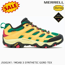 メレル / J500241 / モアブ3シンセティックゴアテックスメンズ(MERRELL MOAB 3 SYNTHETIC GORE-TEX M'S)【35%OFF】【セール】【特価】【アウトレット】【SALE】【登山靴】【トレッキングシューズ】【ハイキングシューズ】