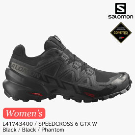 (S)サロモン / L41743400 / スピードクロス6ゴアテックスウィメンズ(Salomon SPEEDCROSS 6 GORE-TEX W)【トレイルランニングシューズ】【トレランシューズ】【10%OFF】【シューズ館】【ウィメンズ】【レディース】【女性用】