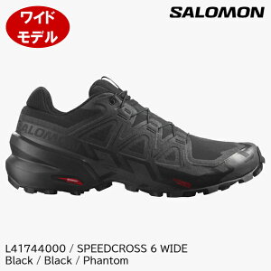 (S)�T������ / L41744000 / �X�s�[�h�N���X6���C�h�����Y(Salomon SPEEDCROSS 6 WIDE)�y�{�XS�z