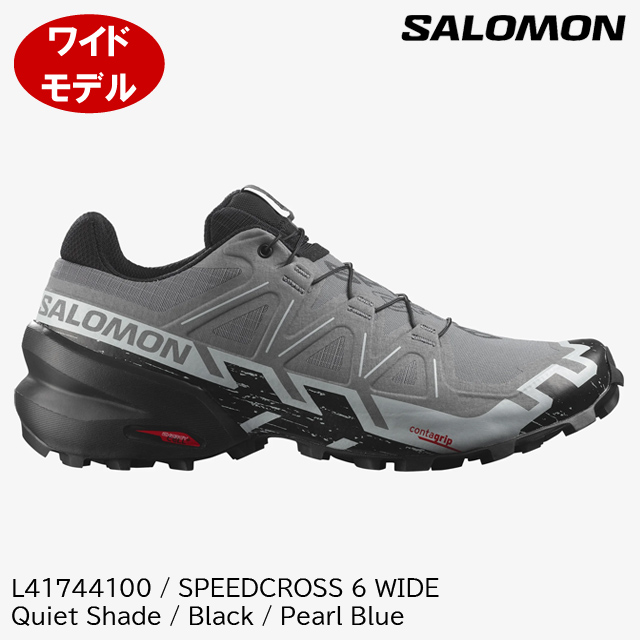 (S)サロモン   L41744100   スピードクロス6ワイドメンズ（Salomon SPEEDCROSS WIDE）<BR>