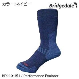 (S)ブリッジデイル / BD710-151 / パフォーマンスエクスプローラー(Bridgedale Performance Explorer)【ソックス】【靴下】【登山】【トレッキング】【ユニセックス】【10%OFF】【シューズ館】【メリノウール祭】