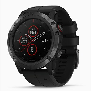 (1)ガーミンGPS 010-01989-63・fenix 5X Plus Sapphire Black(フェニックス5X プラス サファイアブラック)