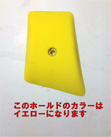 (2)TEKNIK/テクニック・Flat Pinche (フラットピンチ)(イエロー/20-74)【1個売り】【クライミングホールド(20)】【ホールド在庫処分】