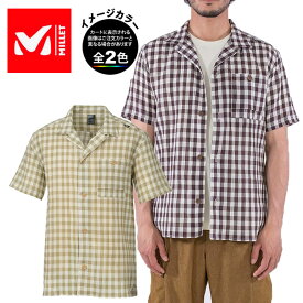 ミレー MIV01940・ワシプラスシャツ ショートスリーブ / WASHI+ SHIRT R SS M【40％OFF】【半袖】【登山】【トレッキング】【キャンプ】【旅行】【トラベル】【アウトドア】【即納】【自社倉庫保管品】