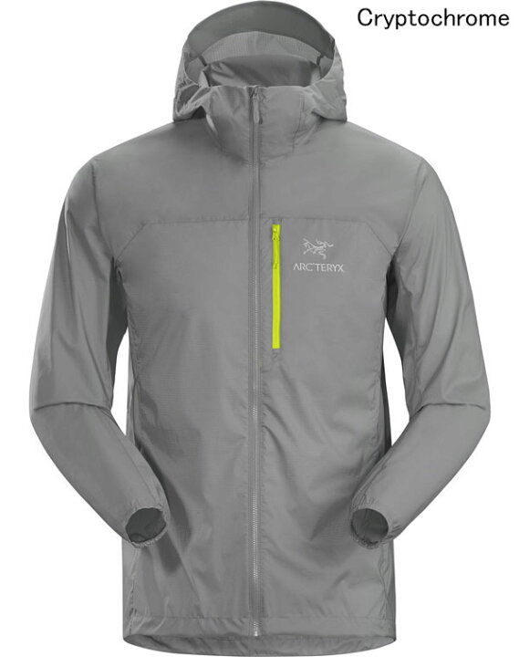 楽天市場 4 アークテリクス Squamish Hoody Men S スコーミッシュフーディ メンズ Cryptochrome L ウインドブレーカー キャンプ トレッキング 登山 登山とキャンプ用品のさかいや