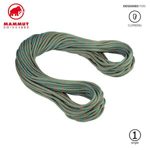 (C)MAMMUT (マムート) 2010-04290 9.9 クラッグ ワークホース ドライ ロープ 60m 【クライミング用シングルロープ】【ザイル】【クライミング館】