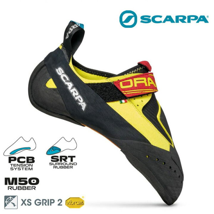 楽天市場】(C)スカルパ ドラゴ / SCARPA DRAGO SC20190 【クライミング 