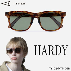 (e)タイマー / TY102-MTT-DGR / ハーディ / トートイス - ダークグリーン(TYMER HARDY TORTOISE - DARK GREEN)【サングラス】【エコープラザ】