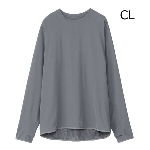 (T)ゴールドウィン GM44107・ブリーザブル ドライエアー ロングスリーブティーシャツ(ユニセックス) / Breathable Dry Air Fleece L/S T-shirt【30%OFF】【登山】【トレッキング】【キャンプ】【ウエア