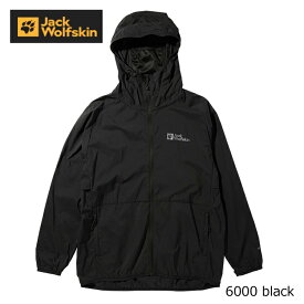 (T)ジャックウルフスキン 5033691_6000・ JP FLYTECH PAC JK / フライテックパック ジャケット メンズ（black）【登山】【トレッキング】【キャンプ】【旅行】【トラベル】【アウトドア】【ウエア館】