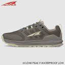(S)アルトラ / AL0A85PM923 / メンズローンピーク9ウォータープルーフロー(ALTRA M LONE PEAK 9 WP LOW)【トレイルランニングシューズ】【トレランシューズ】【ハイキングシューズ】【本店S】