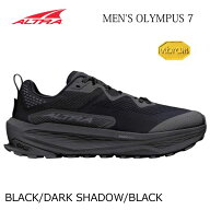 (S)アルトラ ALT101-030127-BKS・メンズオリンパス7/ALTRA M OLYMPUS 7(BLACK/DARK SHADOW/BLACK)【トレ…