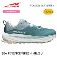(S)アルトラ AL0A85UG90Y1・ウィメンズ オリンパス7/ALTRA W OLYMPUS 7(SEA PINE/ICE/GREEN MILIEU)【ト…