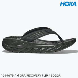 (S)ホカ(ホカオネオネ)1099675-BDGGR / オラリカバリーフリップメンズ(HOKA(oneone) M ORA RECOVERY FLIP)【本店S】