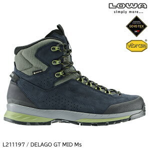 (S)���[�o�[ / L211197-3596 / �f���SGT�����Y(LOWA DELAGO GT MID M'S)�y�o�R�C�z�y�g���b�L���O�V���[�Y�z�y�{�XS�z