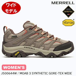 (S)������ / J500644W / ���A�u3�V���Z�e�B�b�N�S�A�e�b�N�X���C�h���C�Y�E�B�����Y(MERRELL MOAB 3 SYNTHETIC GORE-TEX WIDE WIDTH W'S)�y�{�XS�z