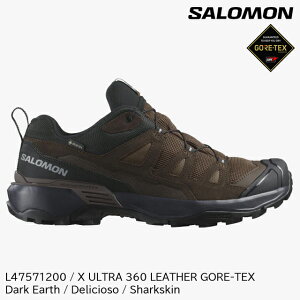 (S)�T������ / L47571200 / X�E���g��360���U�[�S�A�e�b�N�X�����Y(Salomon X ULTRA 360 LEATHER GORE-TEX)�y�{�XS�z�y�g���b�L���O�V���[�Y�z�y�n�C�L���O�V���[�Y�z