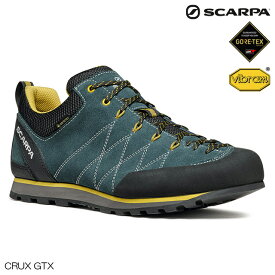 (S)スカルパ / SC25000001 / クラックスGTX(SCARPA CRUX GTX)【登山靴】【トレッキングシューズ】【ハイキングシューズ】【アプローチシューズ】【ゴアテックス】【防水】【シューズ館】