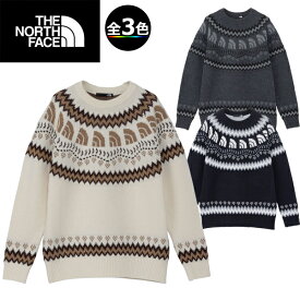 ザ・ノース・フェイス NT92430・ハーフドームノルディックセーター（ユニセックス） / Half Dome Nordic Sweater【30%OFF】【ウール】【登山】【トレッキング】【キャンプ】【旅行】【トラベル】【アウトドア】【即納】【自社倉庫保管品】