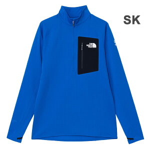 ザ・ノース・フェイス NT12522・エクスペディションドライドットジップハイ (ユニセックス)/ Expedition Dry Dot Zip High【25%OFF】【SUMMIT SERIES】【吸汗速乾】【登山】【トレッキング】【キャンプ