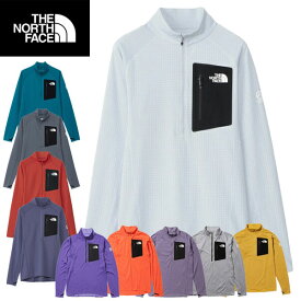 ザ・ノース・フェイス NT12122・エクスペディションドライドットジップハイ(ユニセックス)【25%OFF】【SUMMIT SERIES】【長袖ジップ】【吸汗】【速乾】【ストレッチ】【トレッキング】【アウトドア】