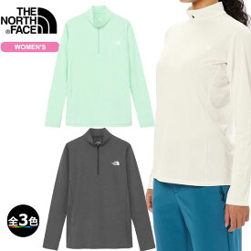 (R)ノースフェイス NTW12201・ロングスリーブフラッシュドライスリーディージップアップ（レディース） / L/S FLASHDRY 3D Zip Up Women's【吸汗速乾】【登山】【トレッキング】【ウィメンズ】【レディース】【女性用】【LaLa】