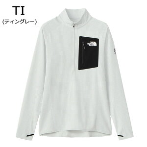 ザ・ノース・フェイス NT12122・エクスペディションドライドットジップハイ(ユニセックス)【25%OFF】【SUMMIT SERIES】【長袖ジップ】【吸汗】【速乾】【ストレッチ】【トレッキング】【アウト