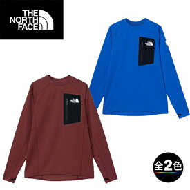 ザ・ノース・フェイス NT12523・エクスペディションドライドットクルー（ユニセックス） / Expedition Dry Dot Crew【25%OFF】【SUMMIT SERIES】【長袖】【吸汗速乾】【トレッキング】【キャンプ】【旅行】【トラベル】【アウトドア】【自社倉庫保管品】