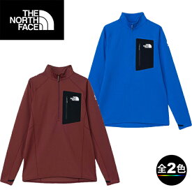 ザ・ノース・フェイス NT12522・エクスペディションドライドットジップハイ （ユニセックス）/ Expedition Dry Dot Zip High【25%OFF】【SUMMIT SERIES】【吸汗速乾】【トレッキング】【キャンプ】【旅行】【トラベル】【アウトドア】【自社倉庫保管品】